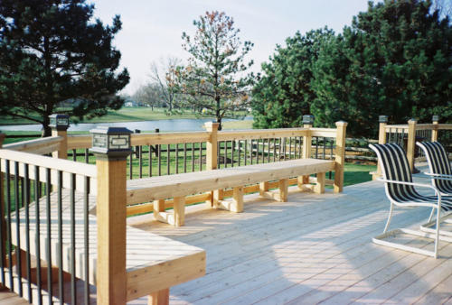 Cedar Decks and Benches