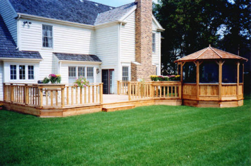 Custom Deck and Gazebo